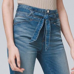 WHBM Everyday Soft Denim™ Extra High-Rise Skinny Flare Jeans 14 Regular